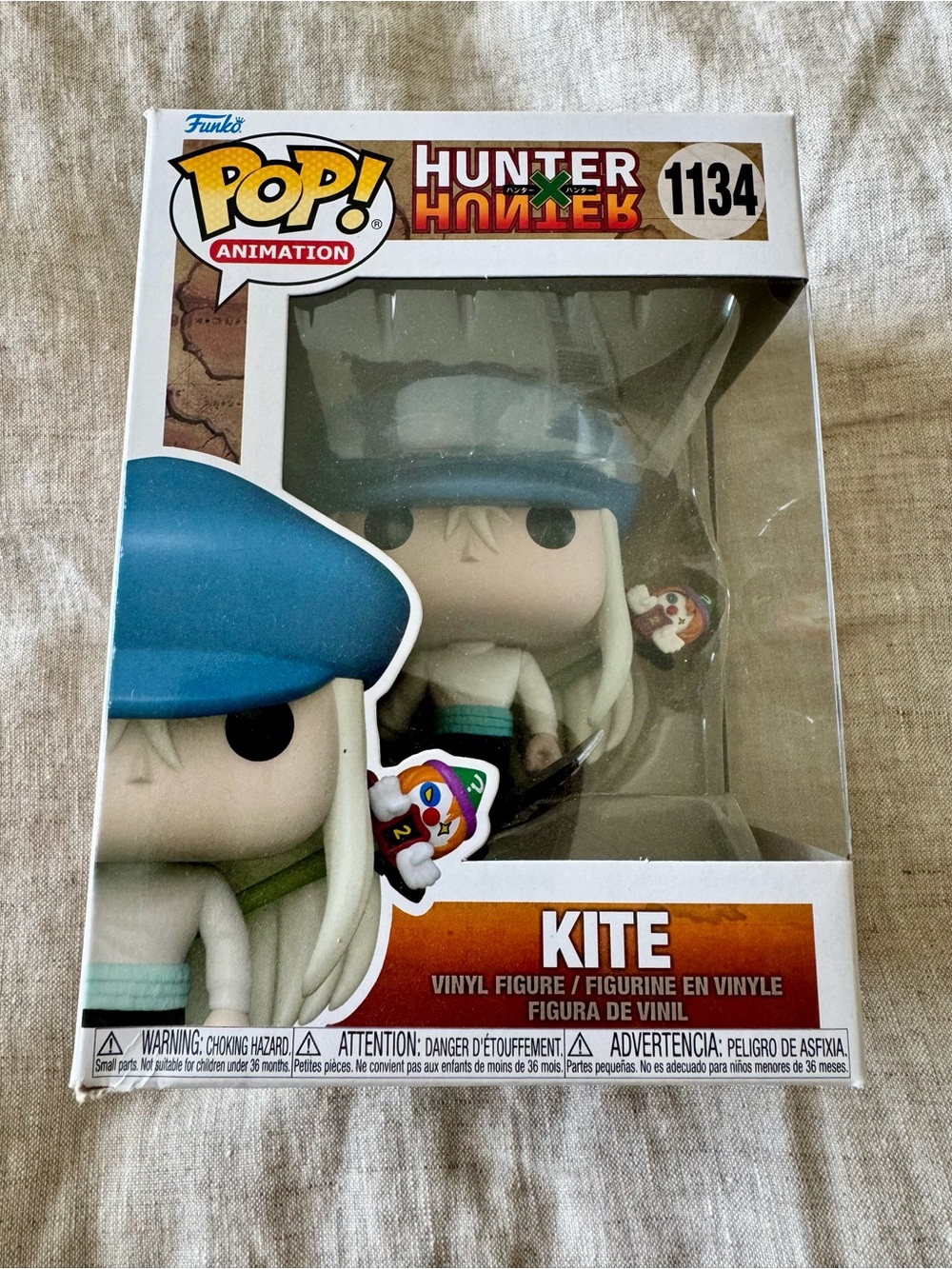 Funko POP Hunter X Hunter Kite Vinyl Collectible Figure #1134 Anime Character